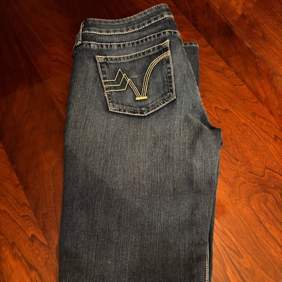 PRVCY dark blue jeans in size 31 in excellent condition - Picture 2 of 4